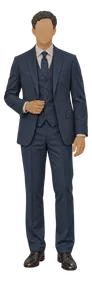 A three-piece